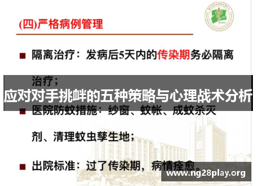 应对对手挑衅的五种策略与心理战术分析